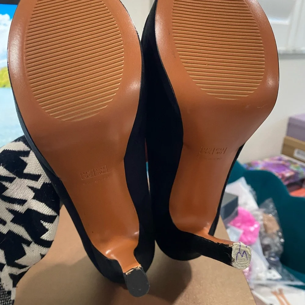 Beautiful peep toe heels size 10 - Picture 4 of 7